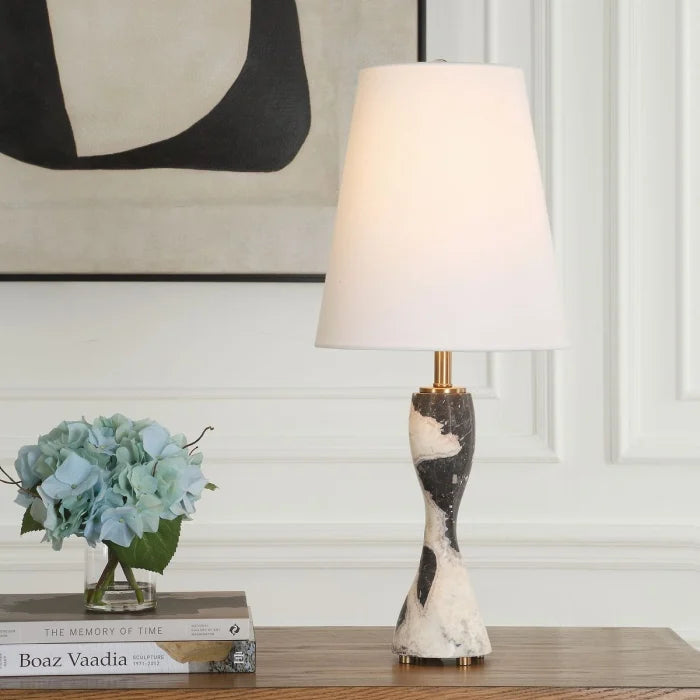 Uttermost Marcela Panda Marble Buffet Lamp