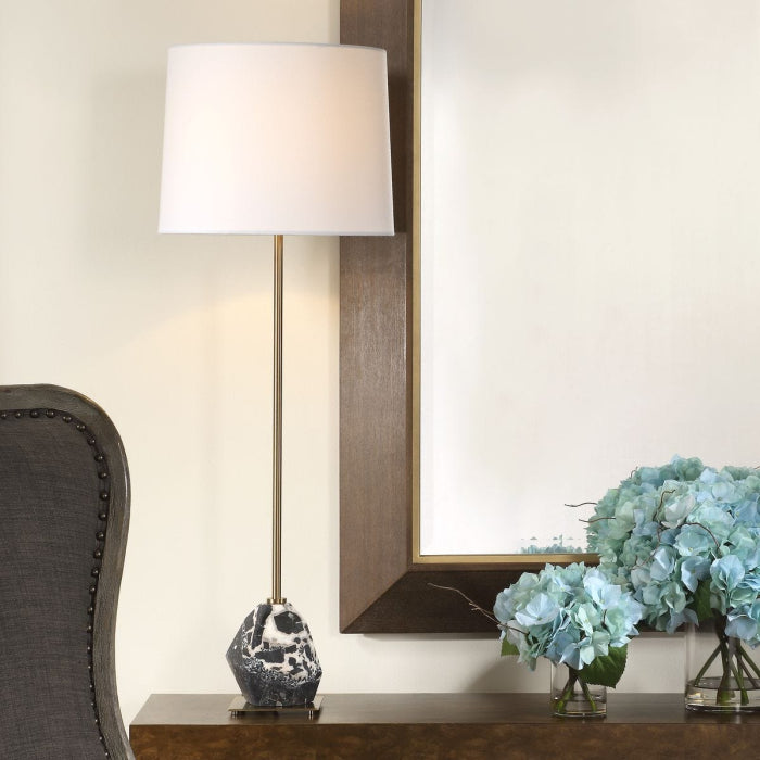 Uttermost Rowland Panda Marble Buffet Lamp