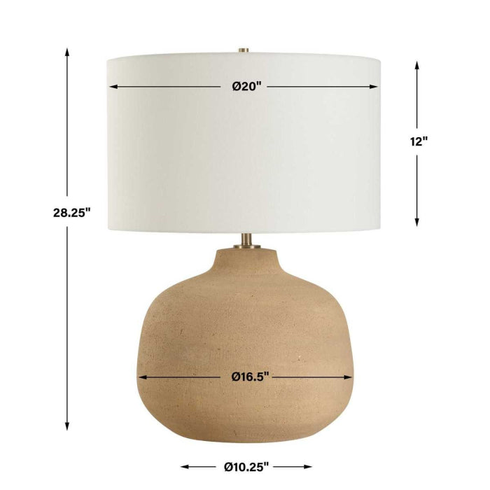 Uttermost Cline Terracotta Table Lamp