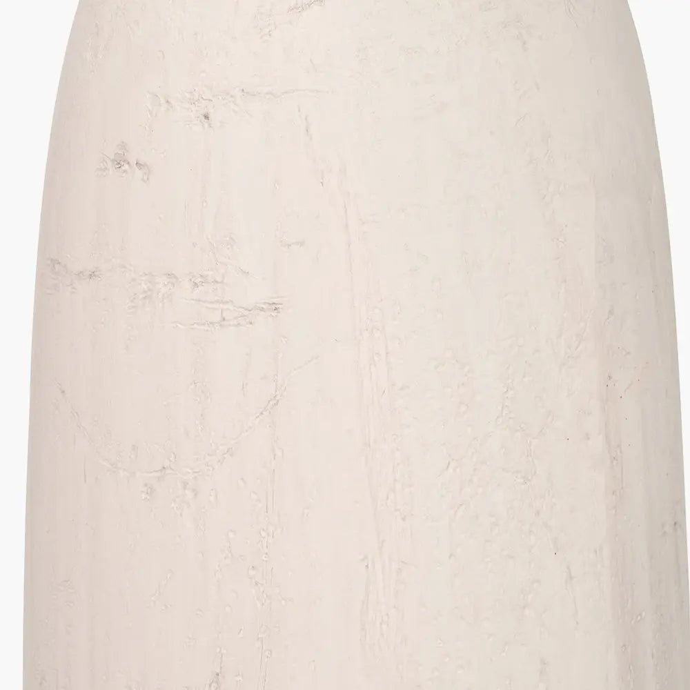 Erika Vintage Textured Ceramic Floor Lamp - White  Nicholas John Interiors