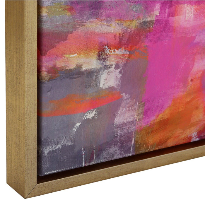 Uttermost Color Theory Framed Abstract Art Set of 2