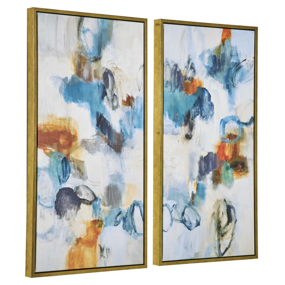 Uttermost Casual Moments Framed Abstract Art - Set of 2