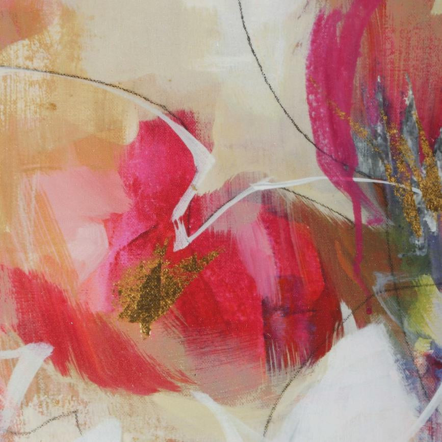 Uttermost Fresh Start Red Abstract Prints - Set of 6