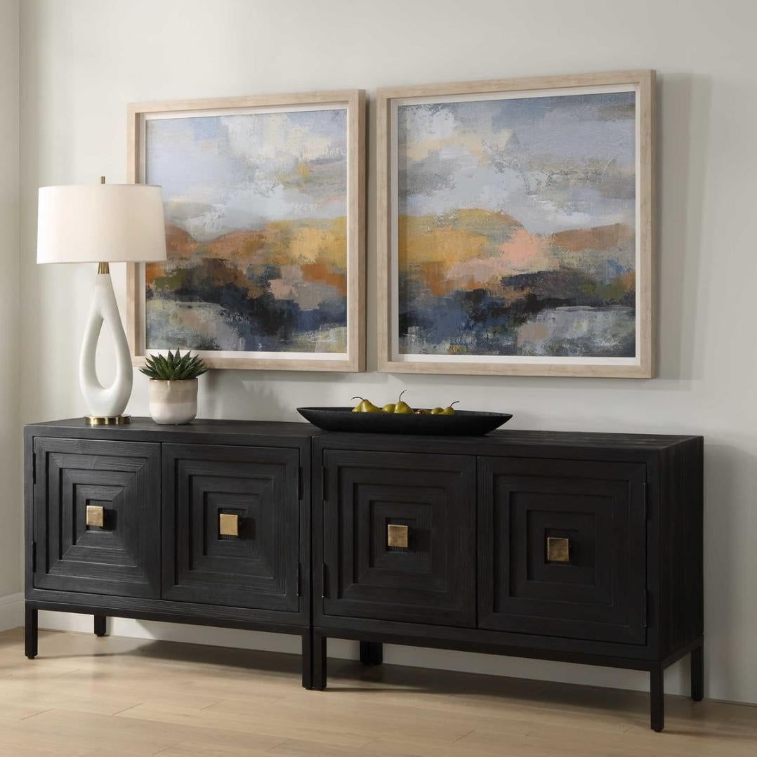 Uttermost Dusk Framed Prints, Set of 2