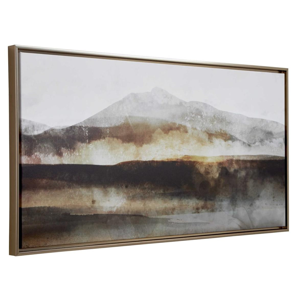 Uttermost Splash Of Land Framed Canvas