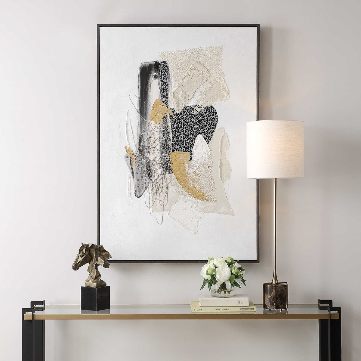 Uttermost Scatter Hand Painted Canvas