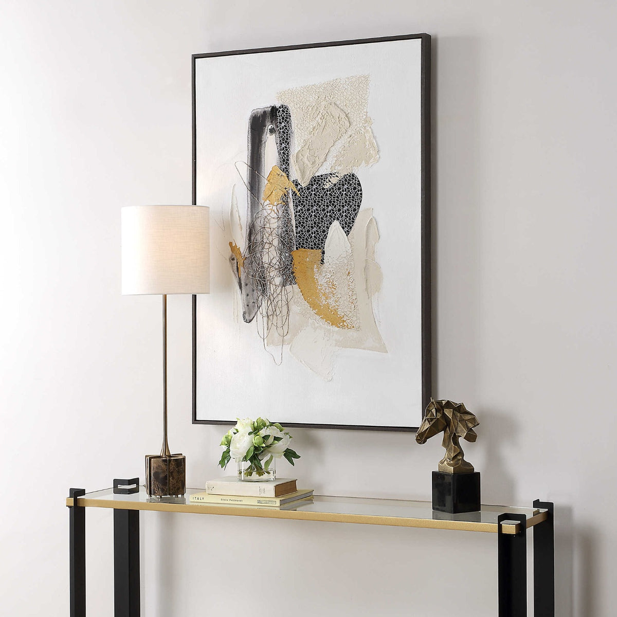 Uttermost Scatter Hand Painted Canvas