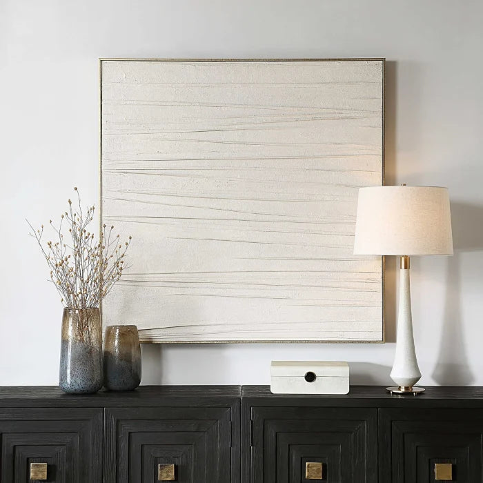 Uttermost Walking The Line Hand Painted Canvas