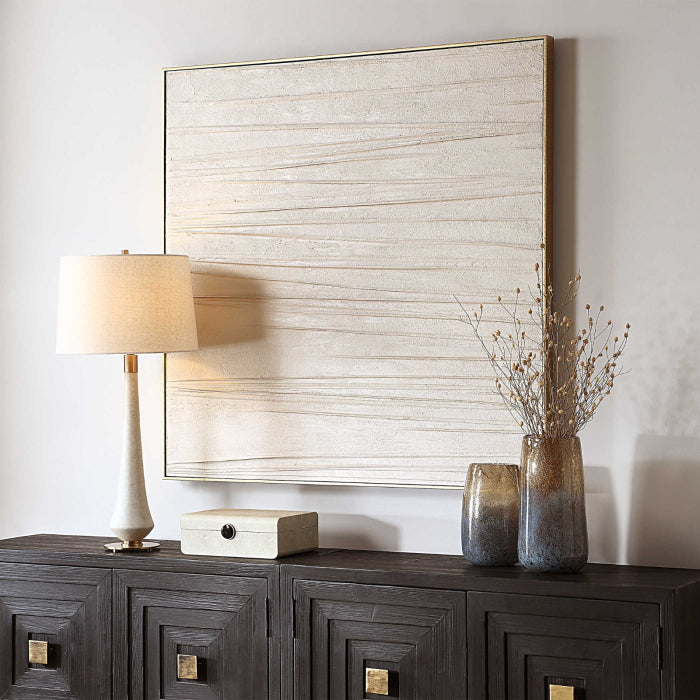 Uttermost Walking The Line Hand Painted Canvas