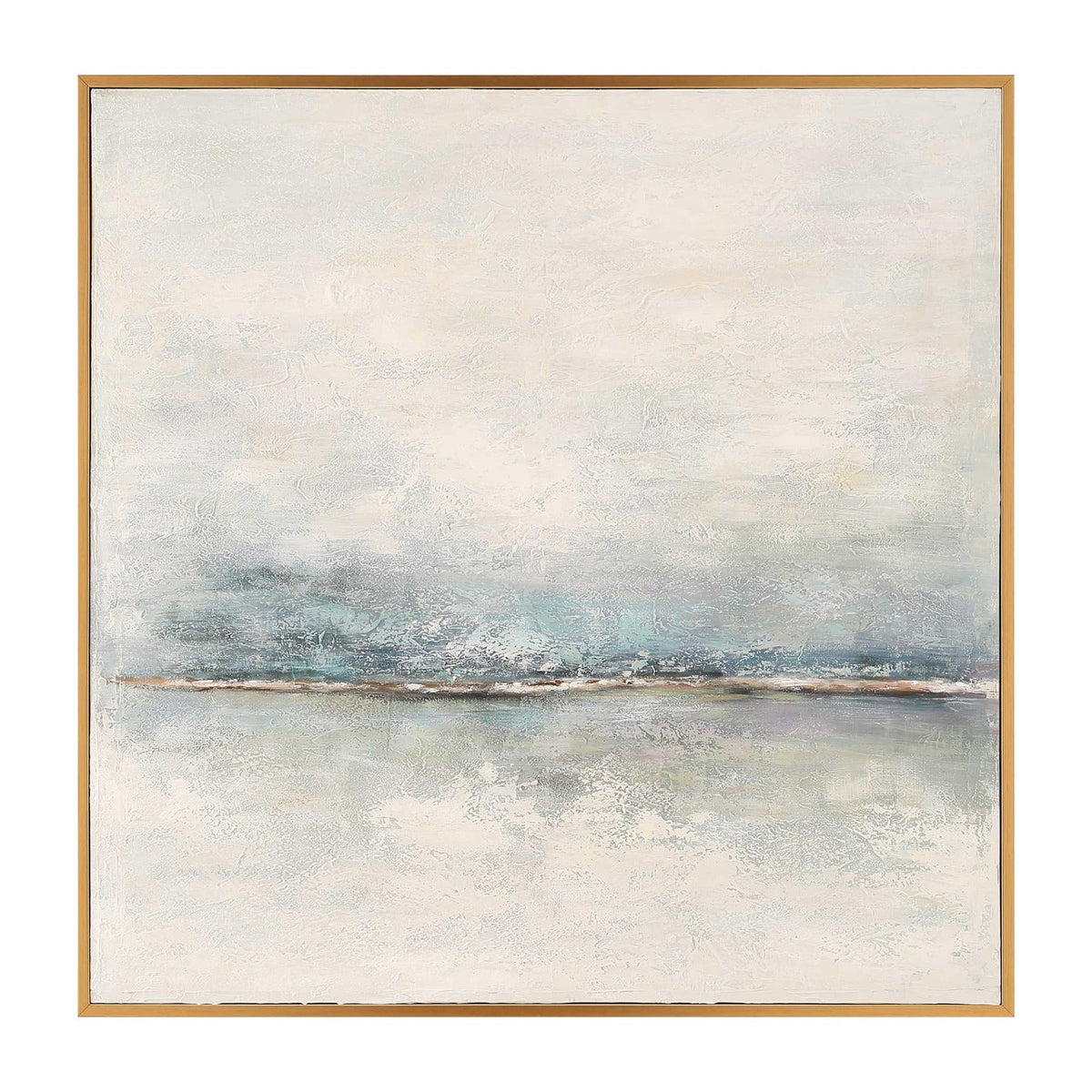 Foggy Morning Hand Painted Canvas