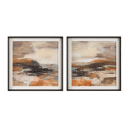 Cinnamon Shore Framed Prints Set of 2