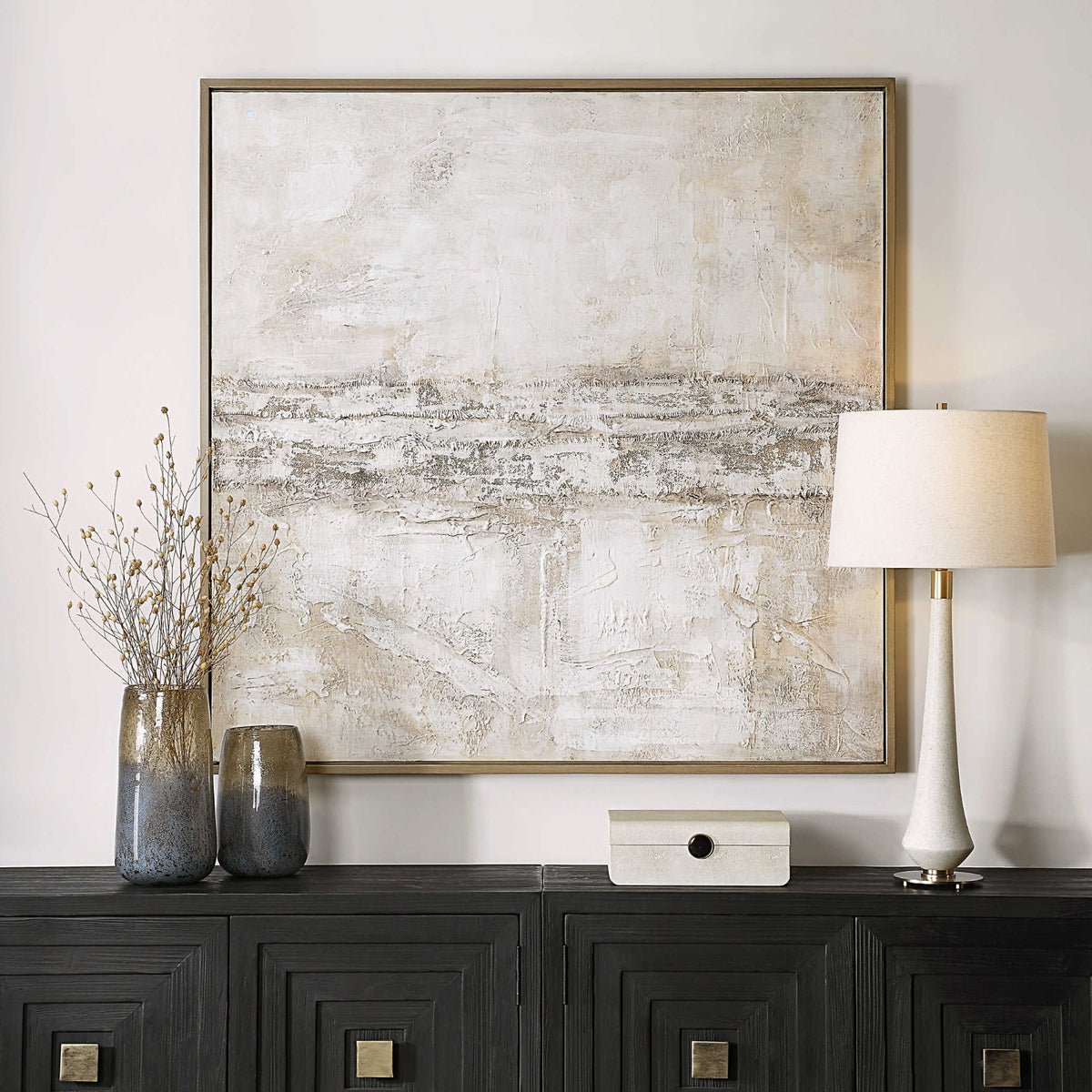 Uttermost Desert Oasis Hand Painted Canvas
