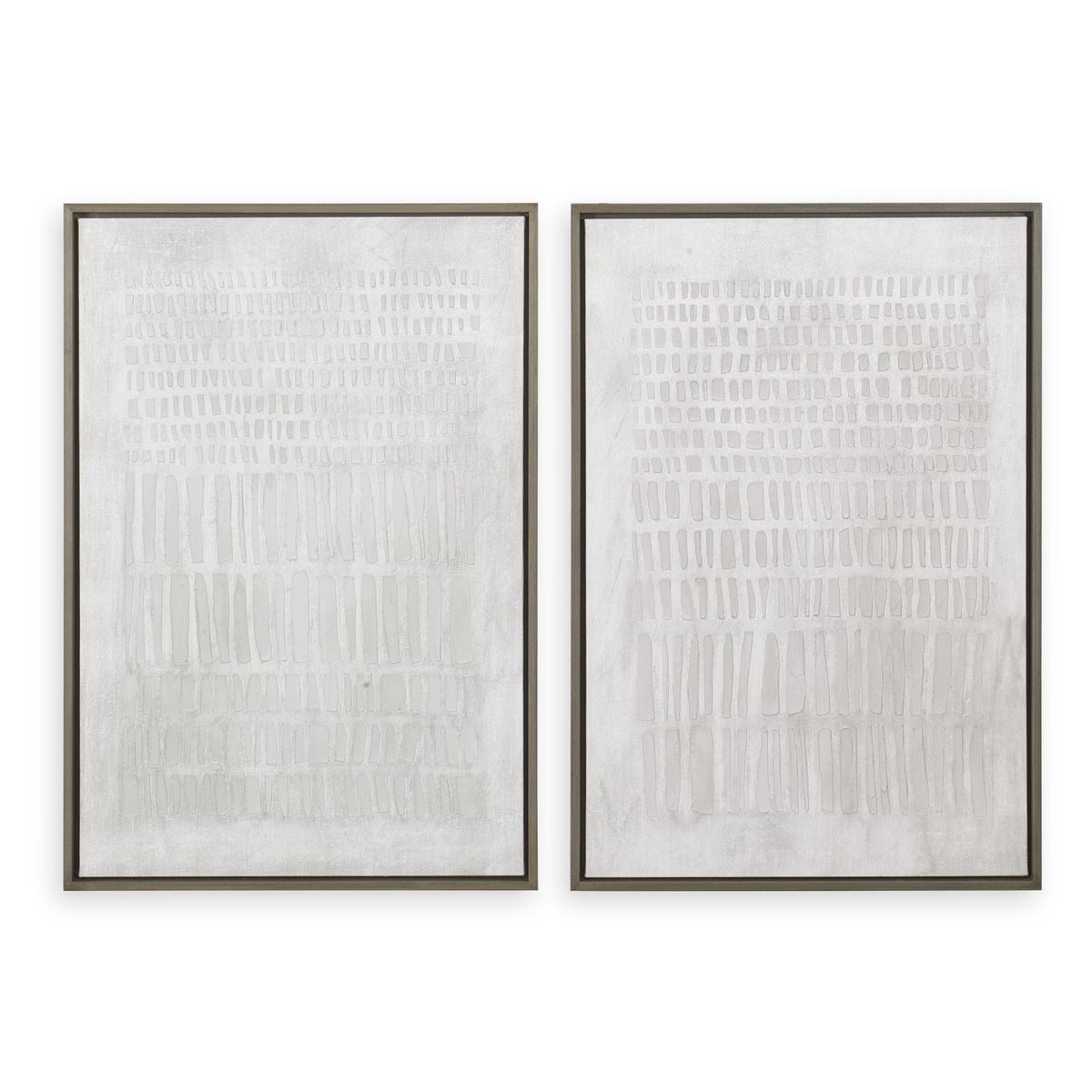 Social Theory Framed Canvases Set of 2