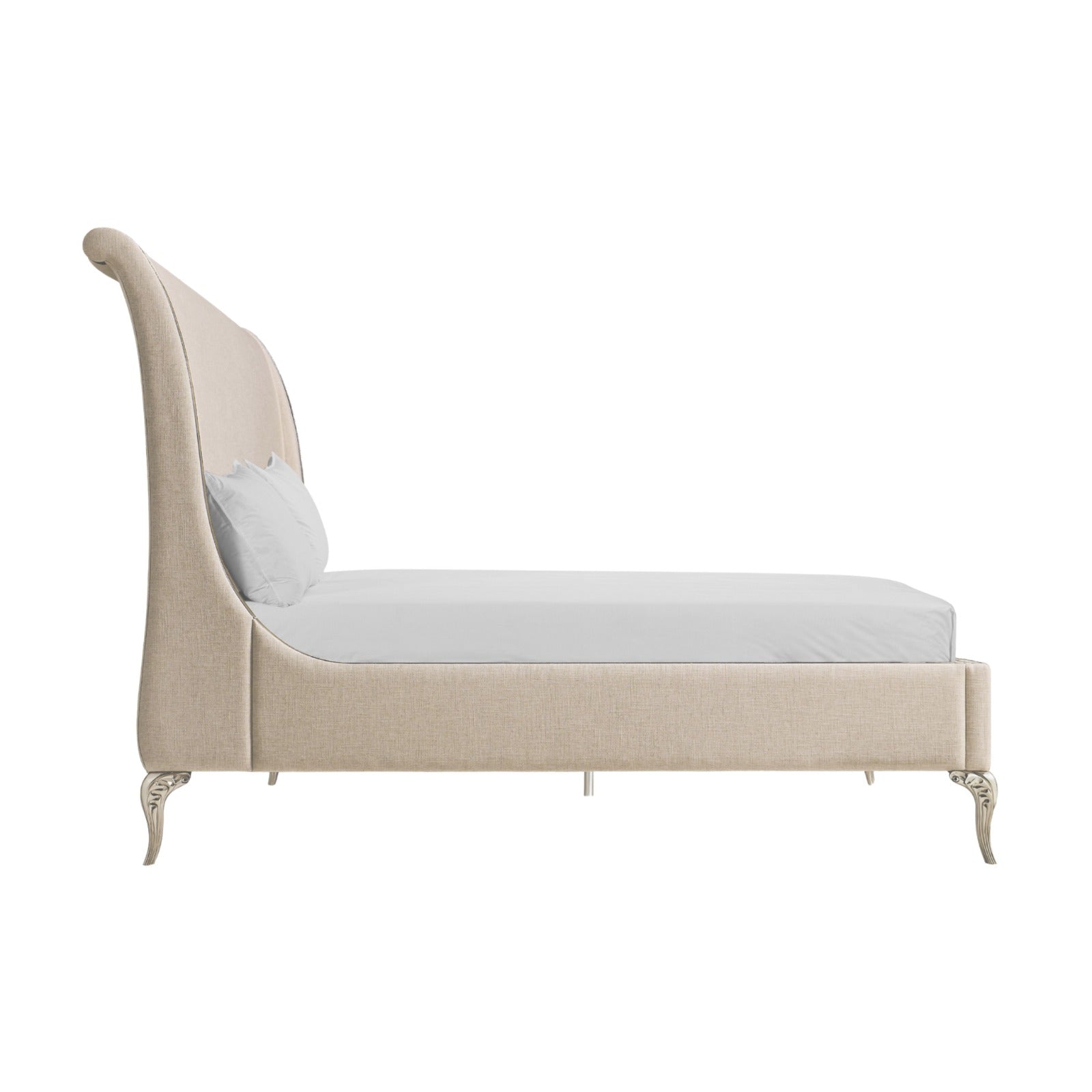 Jonathan Charles Parisian Super King Bed - Linen