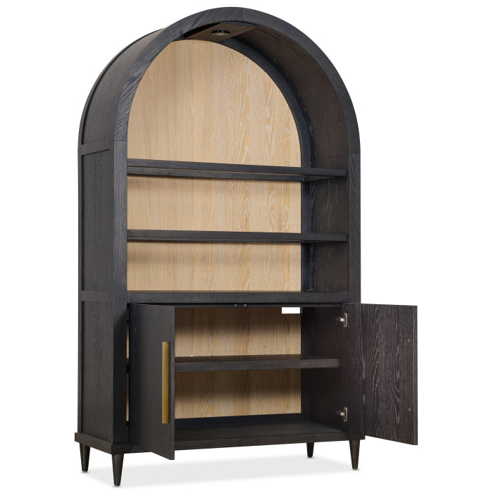 Hooker Furniture Timeless Curved Display Cabinet