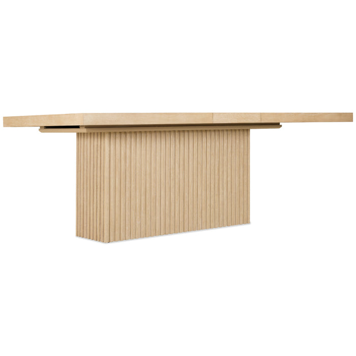 Hooker Furniture Academia Rectangle Extending Dining Table with Tambour Base 180-260cm