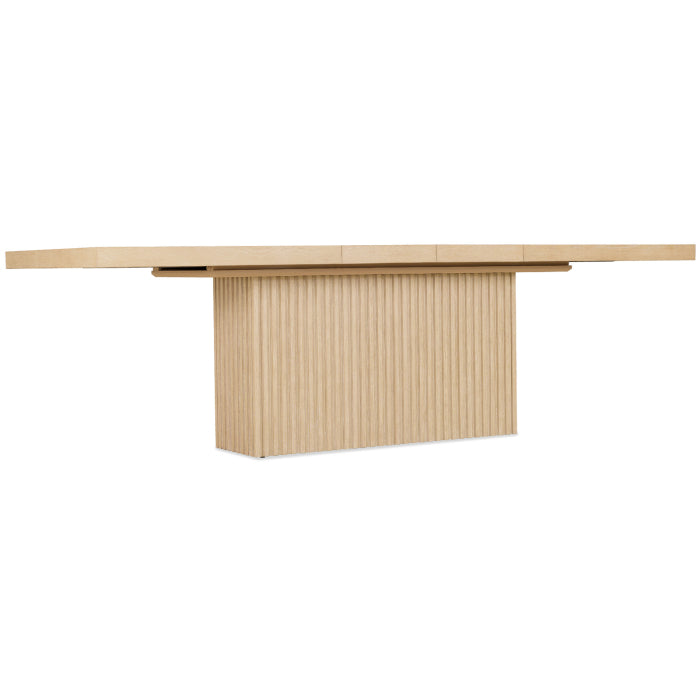 Hooker Furniture Academia Rectangle Extending Dining Table with Tambour Base 180-260cm
