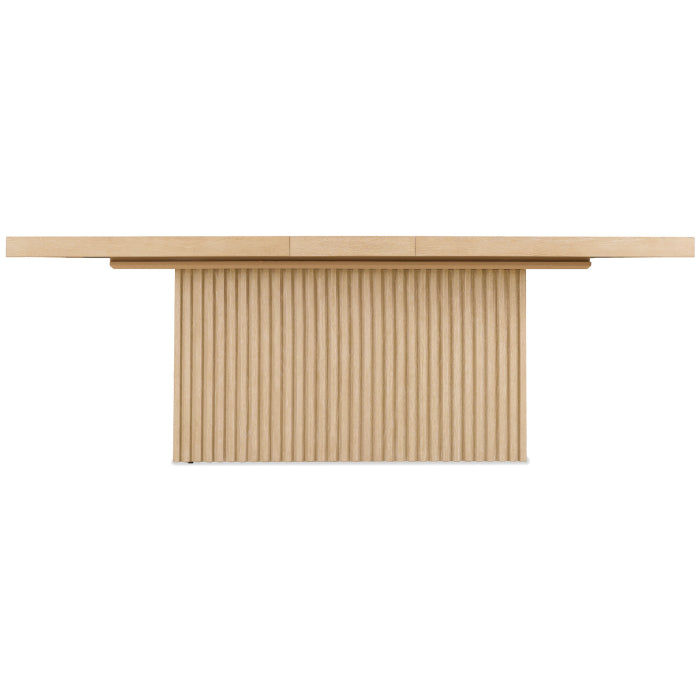 Hooker Furniture Academia Rectangle Extending Dining Table with Tambour Base 180-260cm