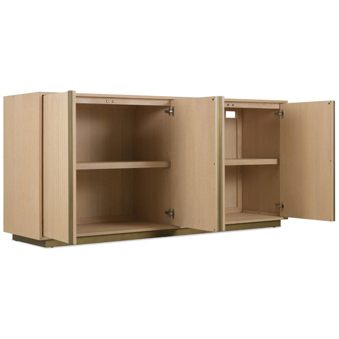 Hooker Furniture Academia Four Door Sideboard with Handles