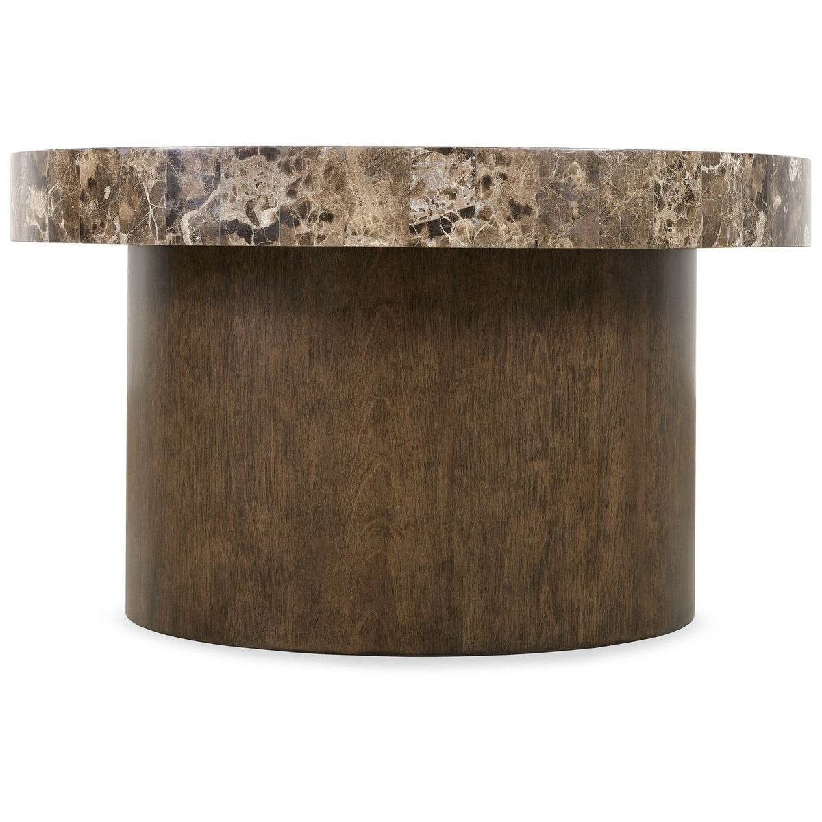 Hooker Furniture Fusion Round Dark Stone Coffee Table