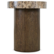 Hooker Furniture Fusion Round Dark Stone Side Table
