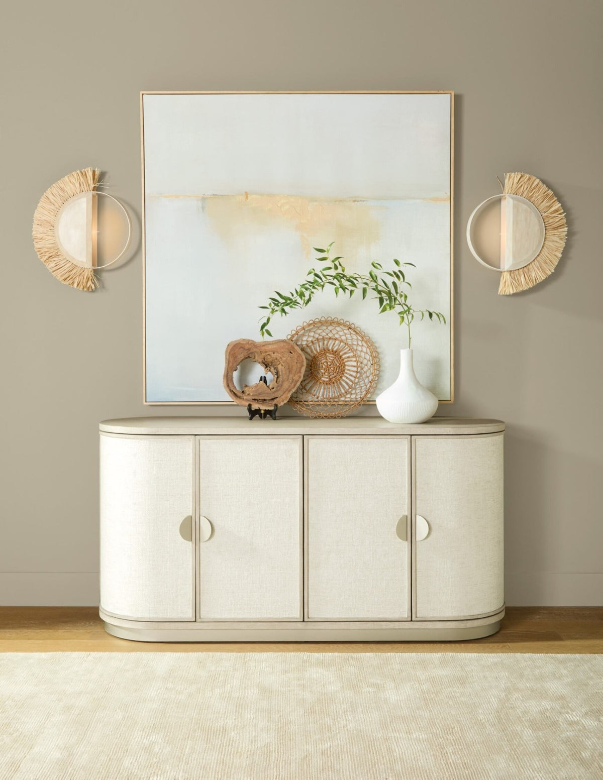 Hooker Furniture Coastal Breeze 4 Door Sideboard