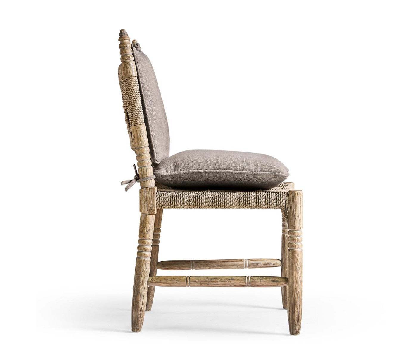 Jonathan Charles Sagehill Rush Seat Side Dining Chair