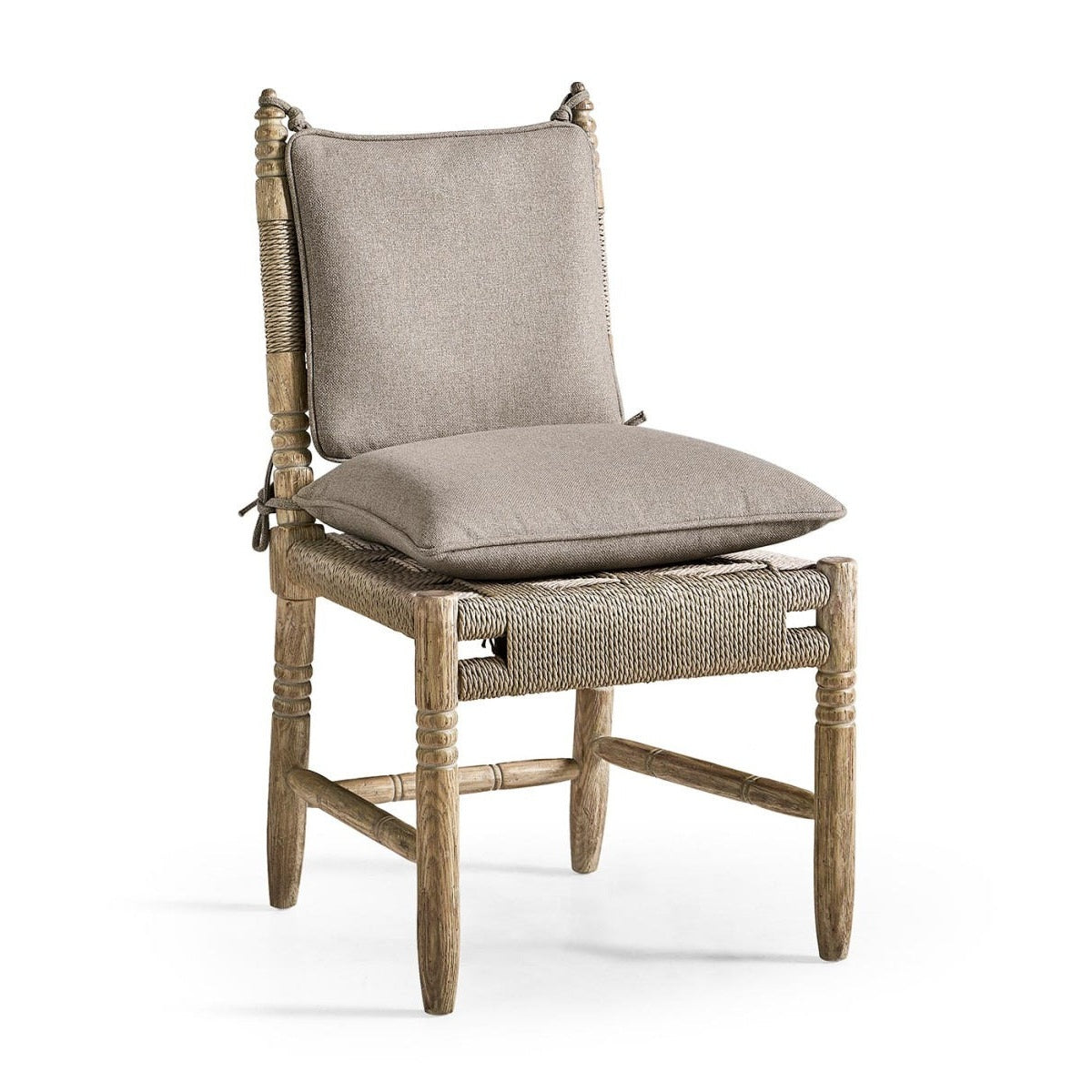 Jonathan Charles Sagehill Rush Seat Side Dining Chair