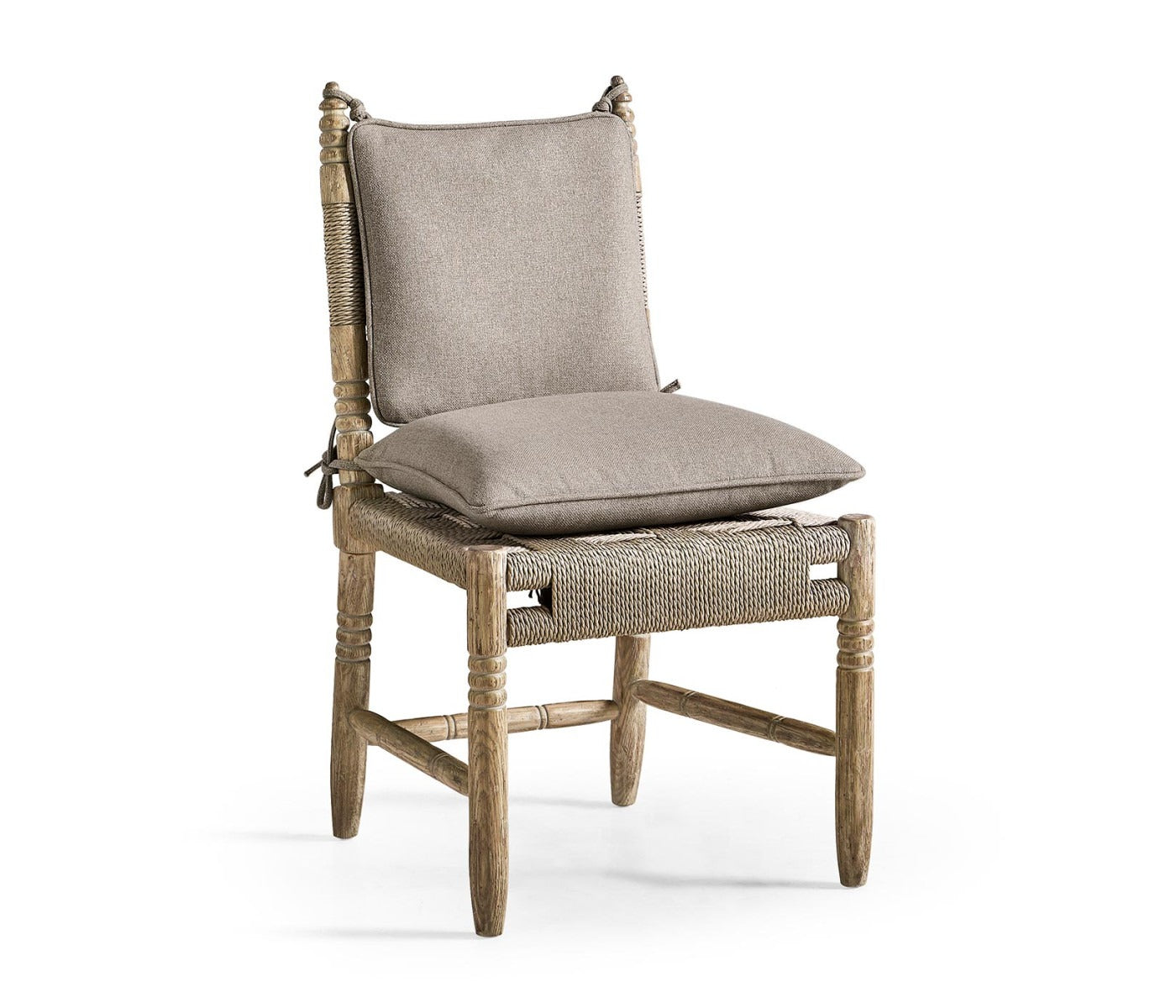 Jonathan Charles Sagehill Rush Seat Side Dining Chair