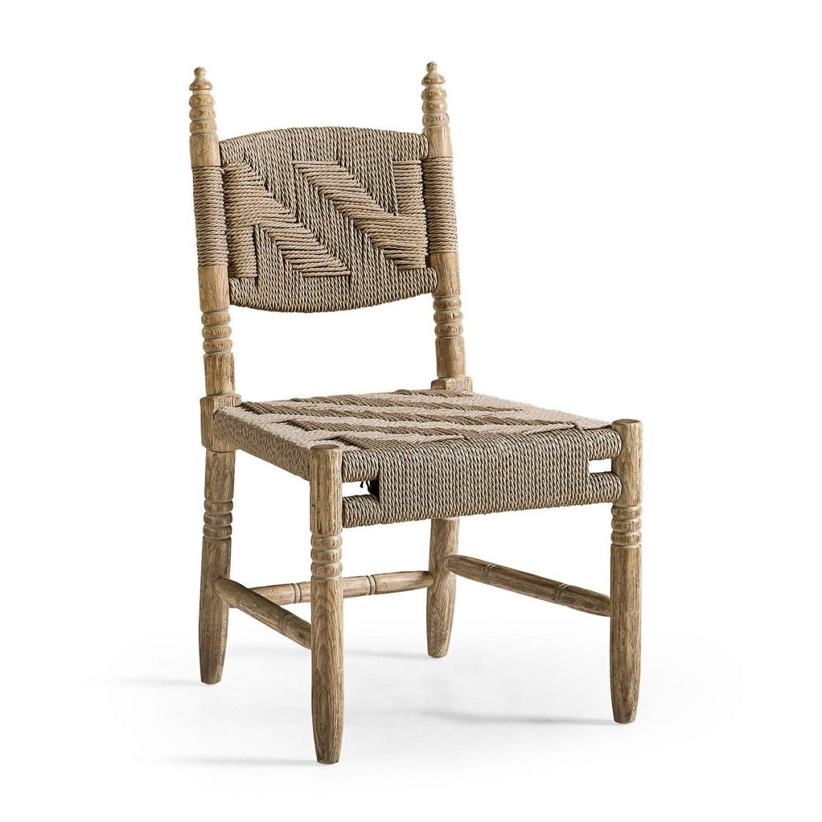 Jonathan Charles Sagehill Rush Seat Side Dining Chair