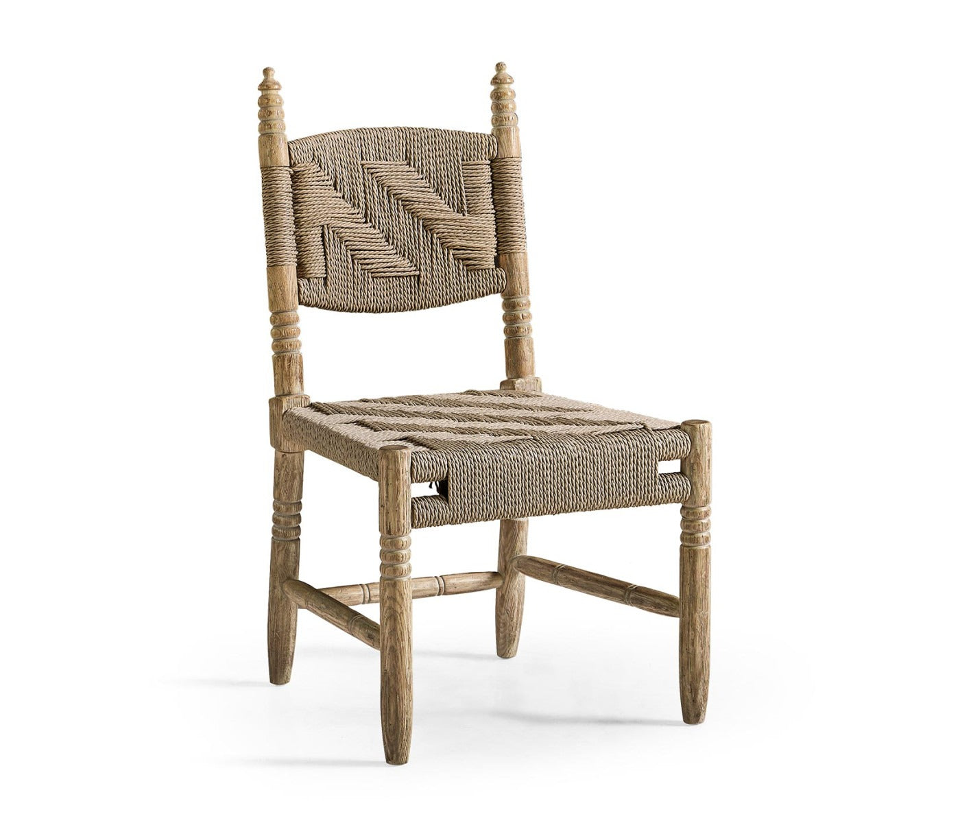 Jonathan Charles Sagehill Rush Seat Side Dining Chair