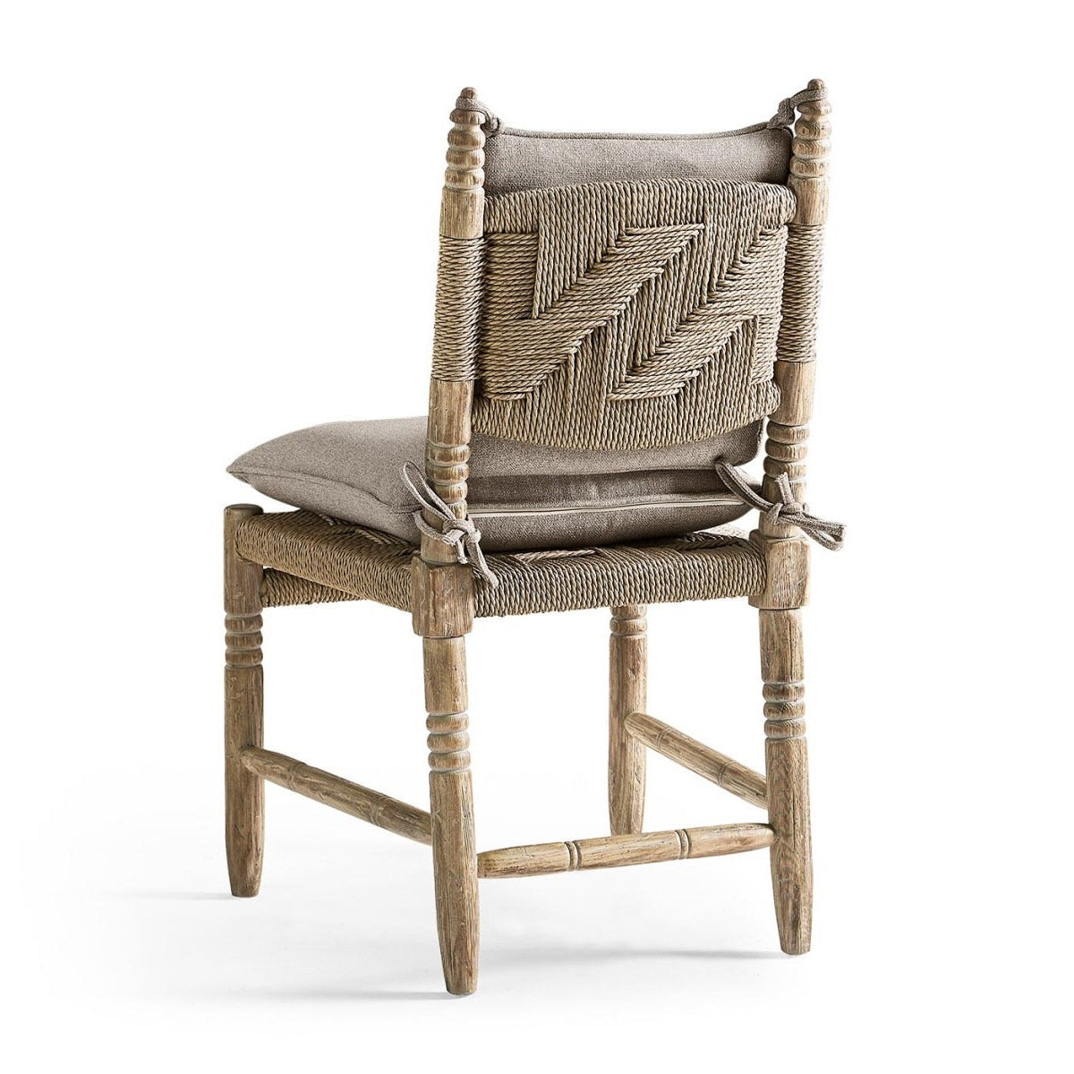 Jonathan Charles Sagehill Rush Seat Side Dining Chair