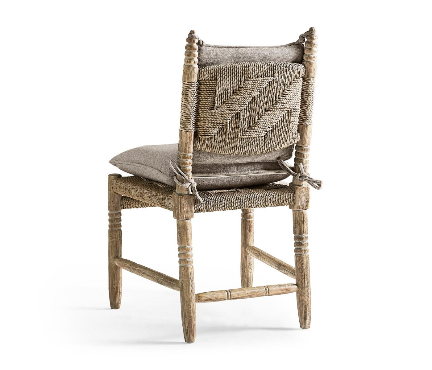 Jonathan Charles Sagehill Rush Seat Side Dining Chair