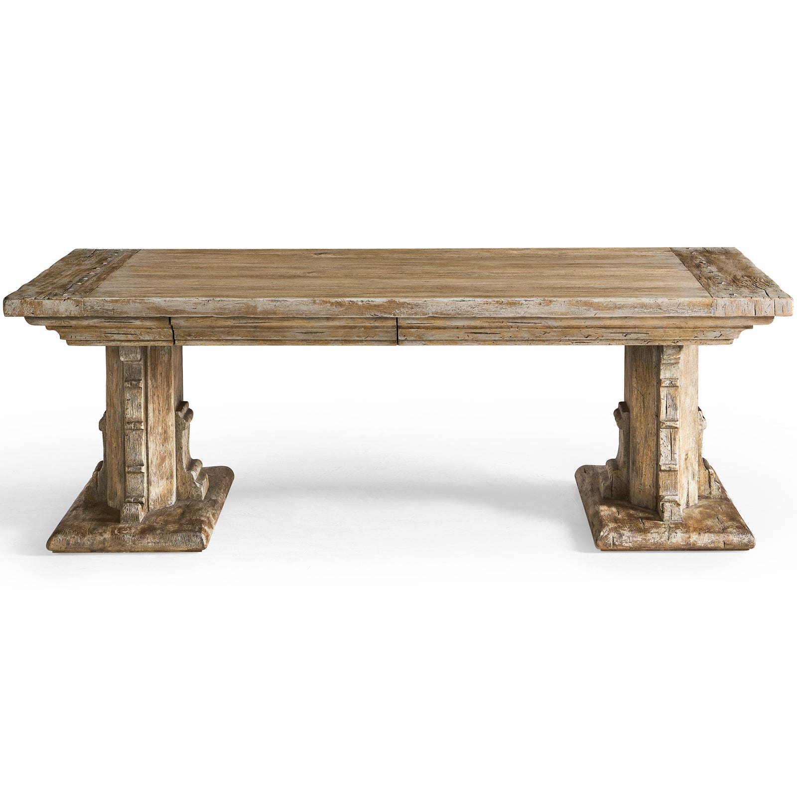 Jonathan Charles Caldera Pedestal-Base Coffee Table