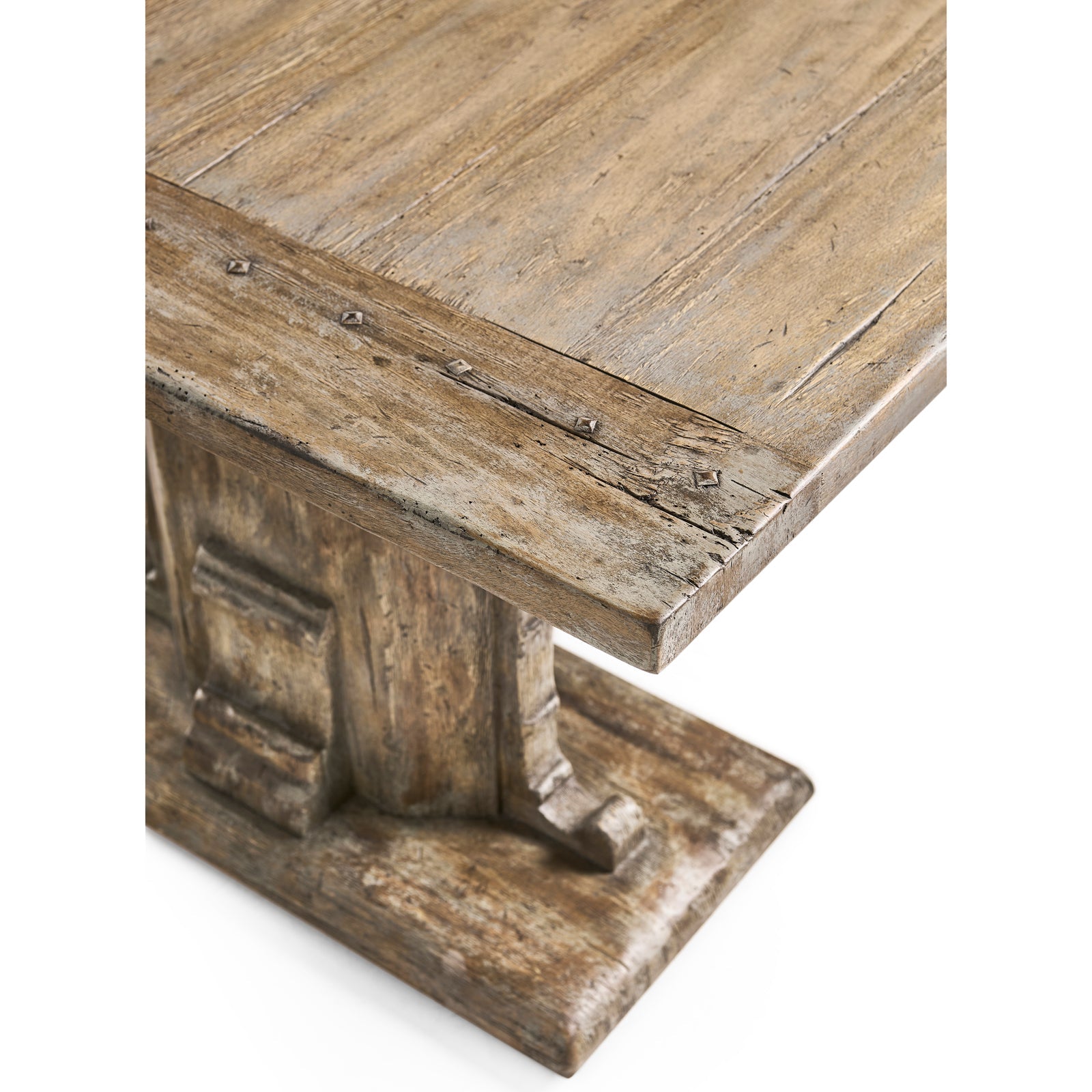 Jonathan Charles Caldera Pedestal-Base Coffee Table
