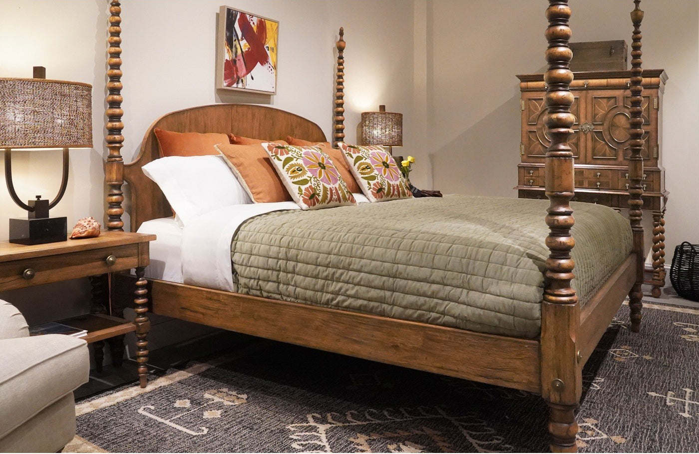 Jonathan Charles Tamarisk Poster UK King Bed