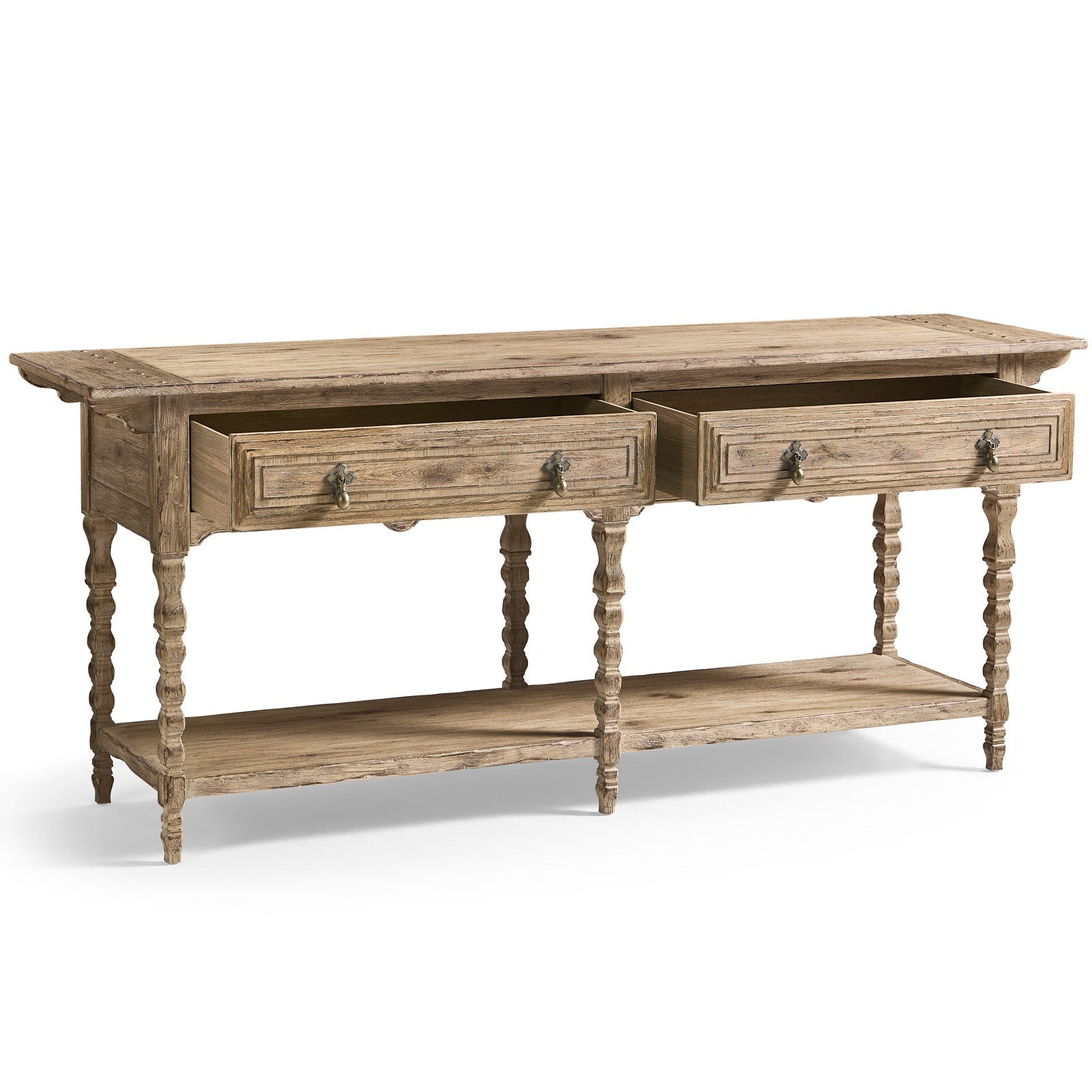 Jonathan Charles Sagehill Spindle-Leg Console Table