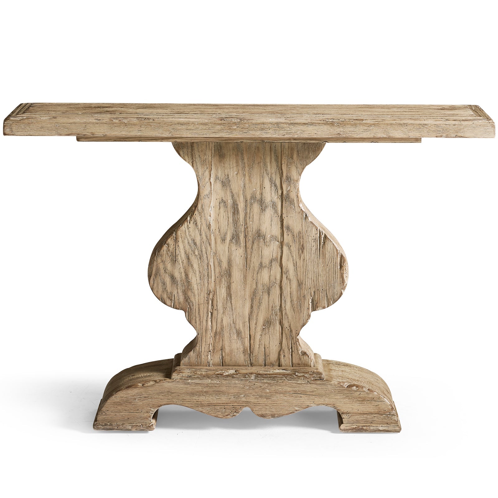 Jonathan Charles Sagehill Pedestal Console Table