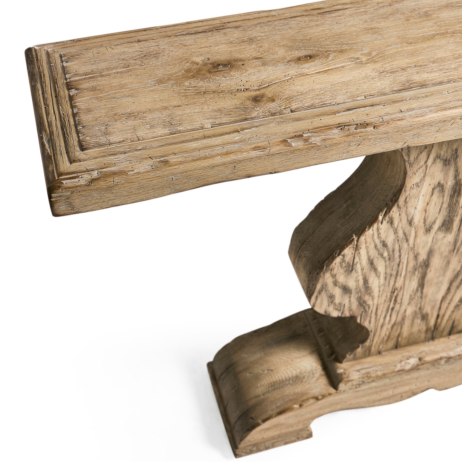 Jonathan Charles Sagehill Pedestal Console Table