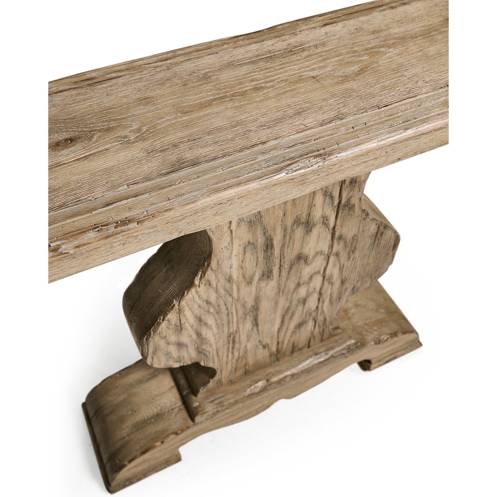 Jonathan Charles Sagehill Pedestal Console Table
