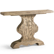 Jonathan Charles Sagehill Pedestal Console Table