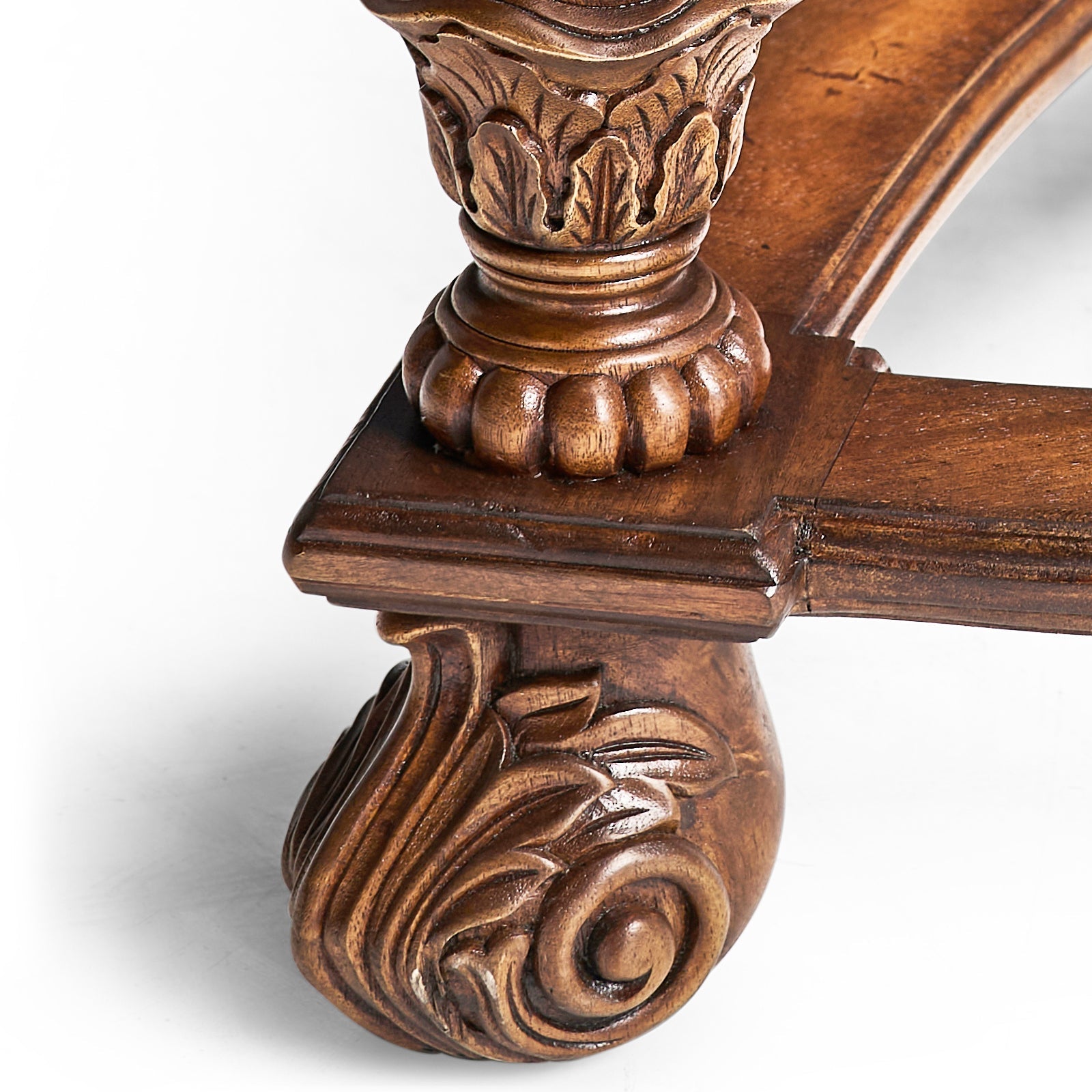Jonathan Charles Square Oyster and Fglomis Coffee Table