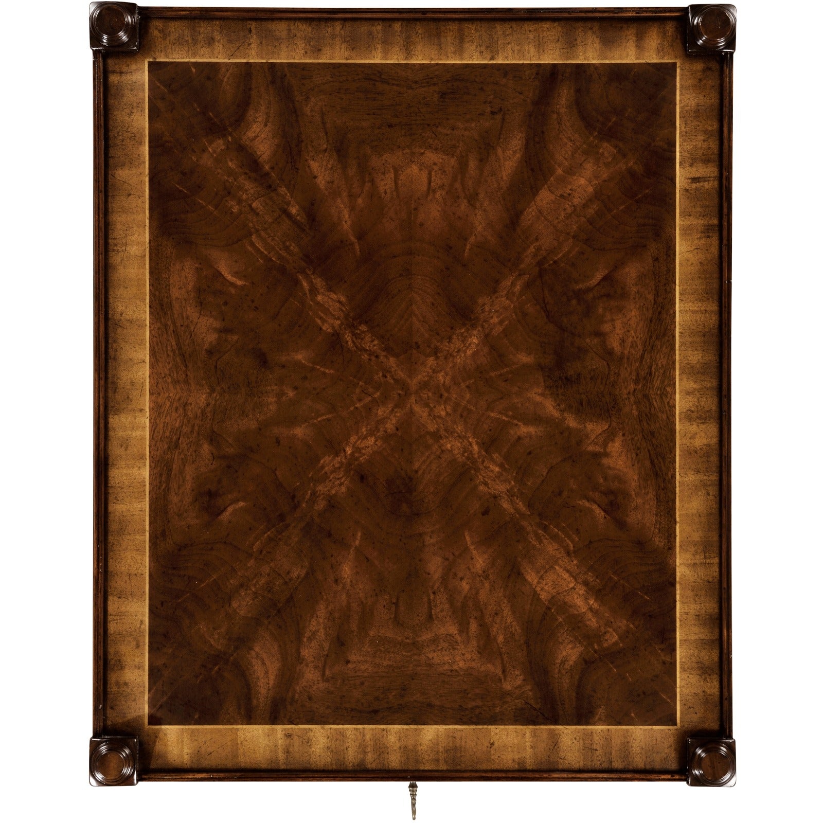 Jonathan Charles Regency Style Square Side Table (Mahogany)