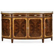 Jonathan Charles Large Mahogany Demilune Sideboard