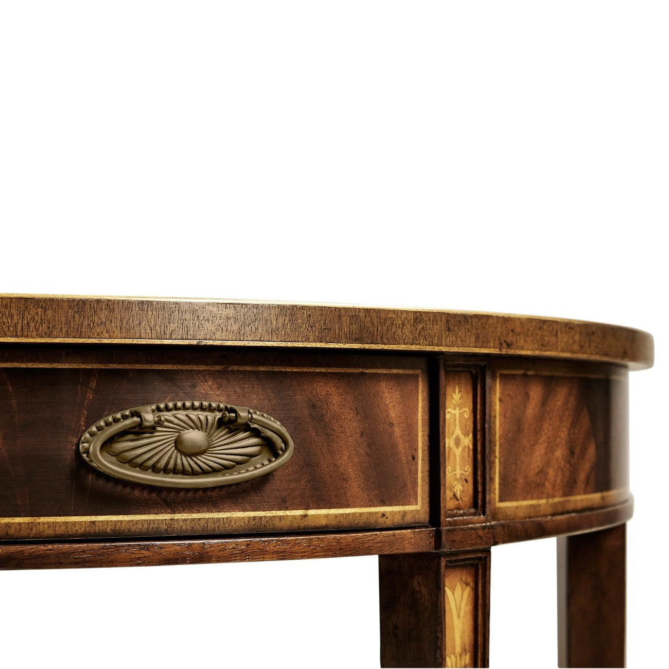 Jonathan Charles George II Style Mahogany Console Table