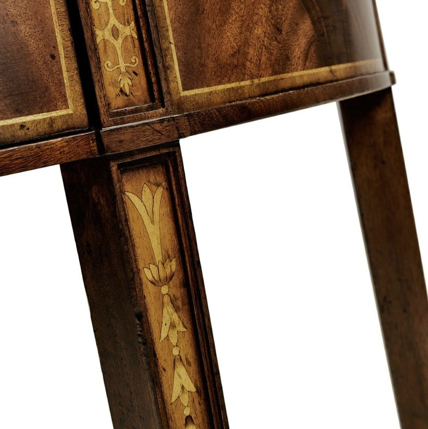 Jonathan Charles George II Style Mahogany Console Table