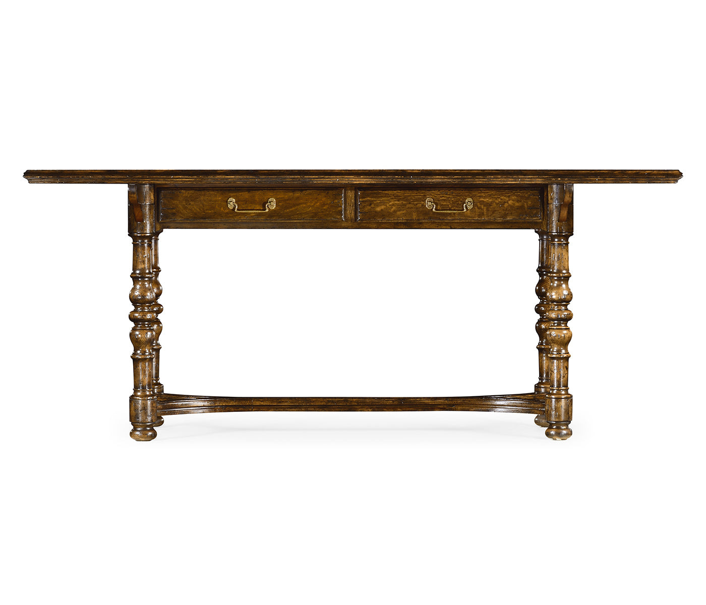 Jonathan Charles Forest Tudor Hunt Table in Dark Oak