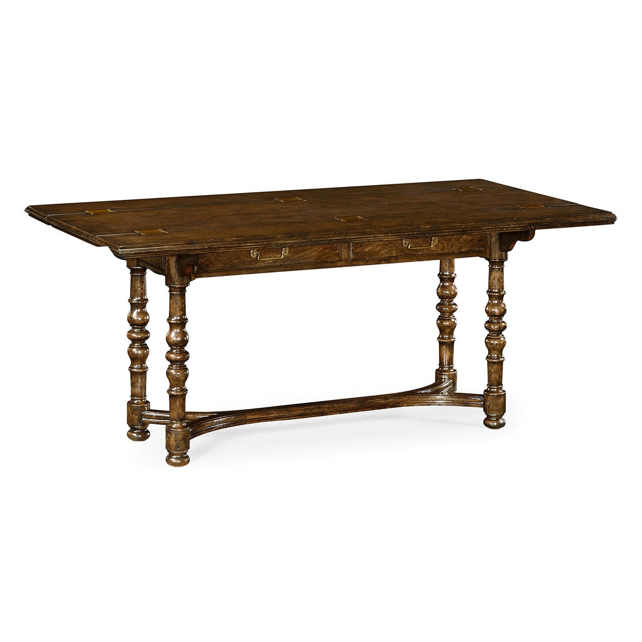 Jonathan Charles Forest Tudor Hunt Table in Dark Oak