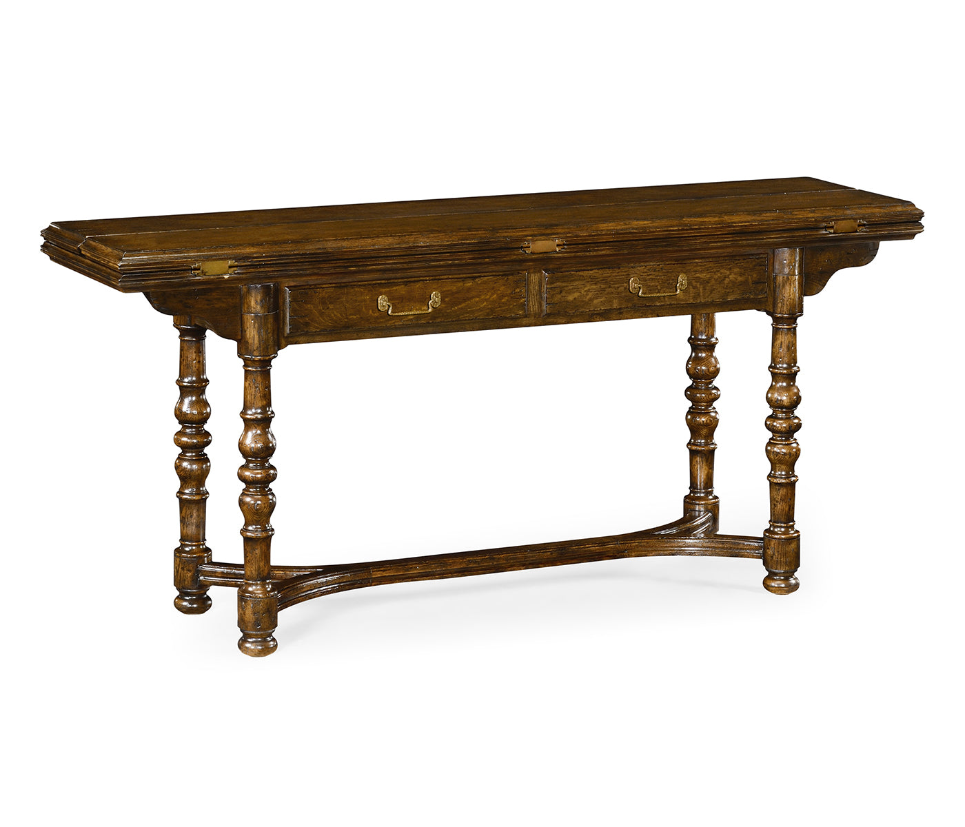 Jonathan Charles Forest Tudor Hunt Table in Dark Oak