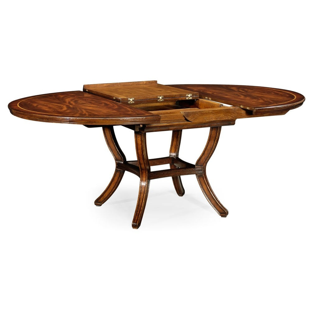 Jonathan Charles Extending 54" Mahogany Dining Table 137-195cm